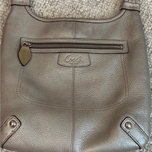 Coach Handbags - Silver coach bag